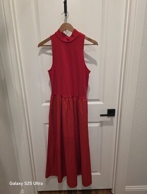 Red A Line Dress